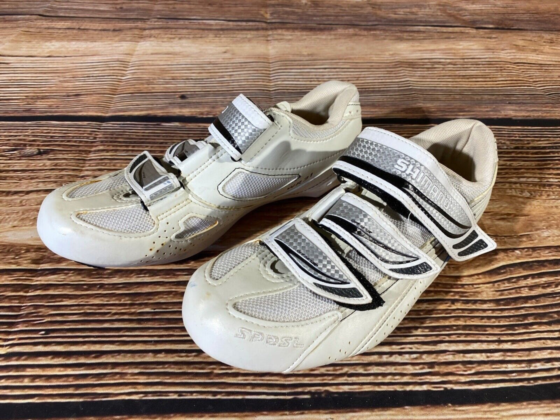 SHIMANO WR31 Road Cycling Shoes Bicycle Ladies Size EU40 US7.8 Mondo 252 cs926