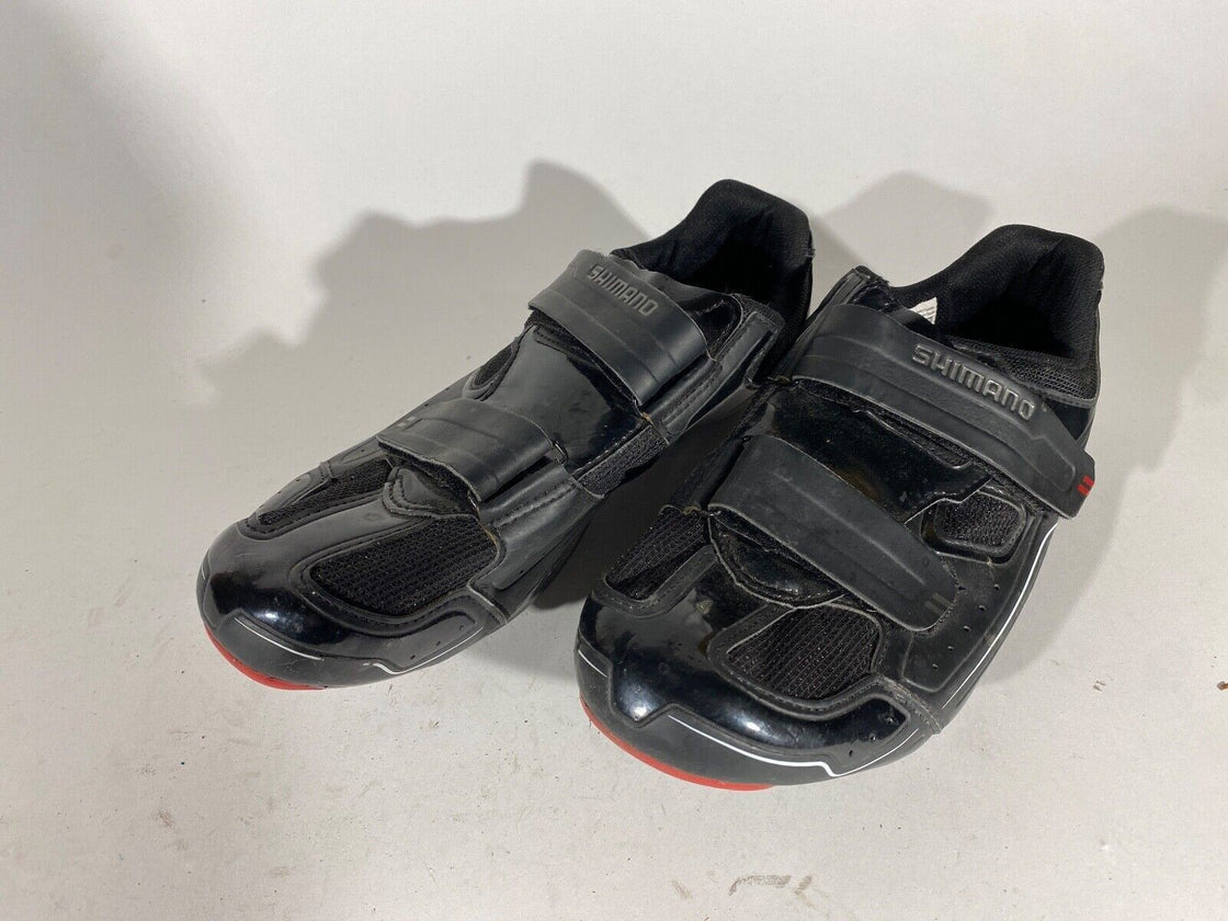SHIMANO R065 Carbon Road Cycling Shoes Boots 3 Bolts EU44 US9.7 Mondo 278  CS36