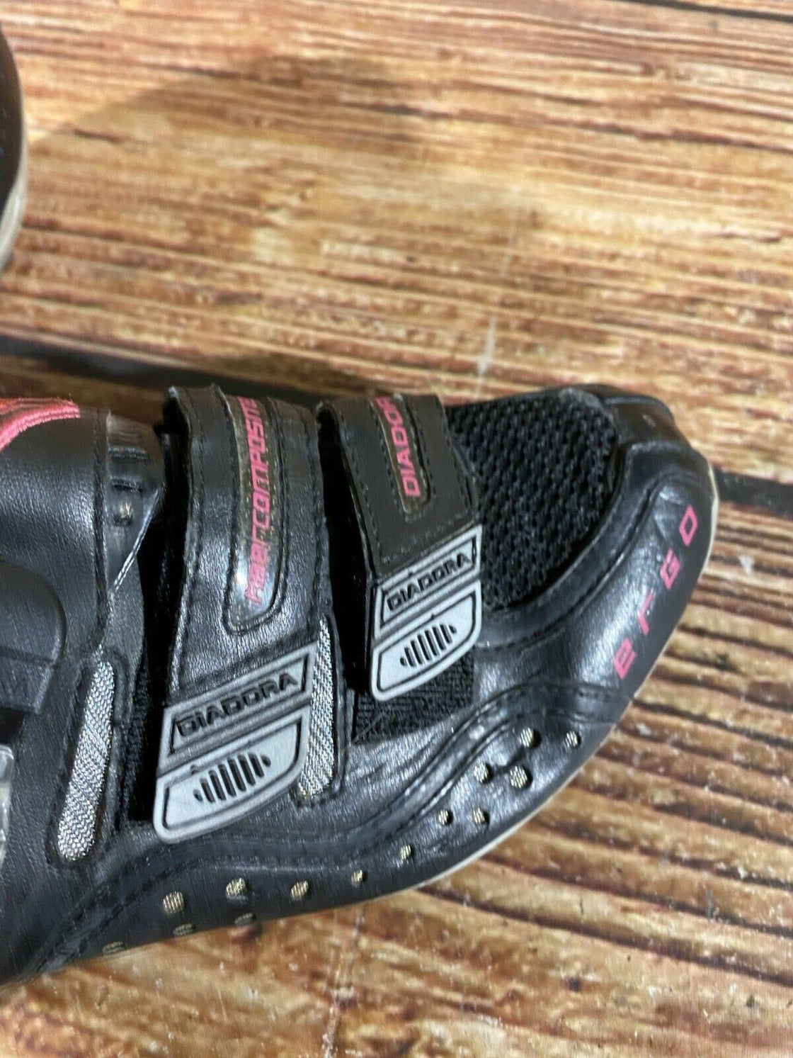 DIADORA Ergo Cycling MTB Shoes Mountain Bike Ladies EU42 US10 Mondo 260 cs1032