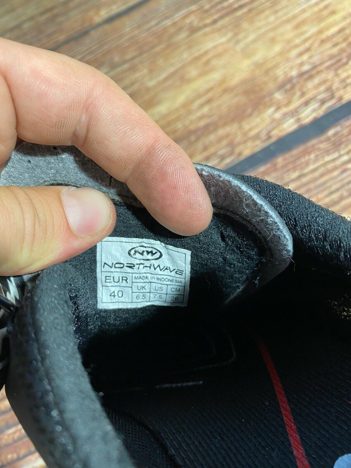 NORTHWAVE Road Cycling Shoes Road Bike Boots 3 Bolts Size EU40 cs898