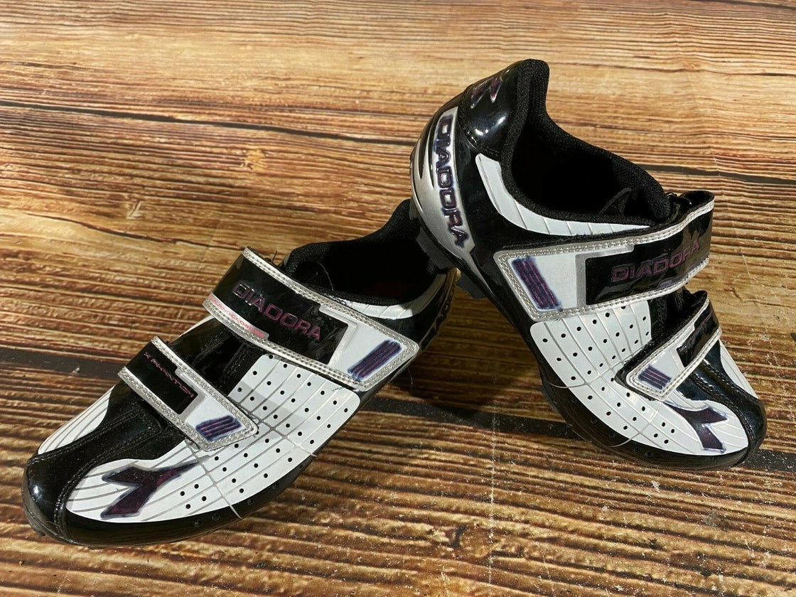 DIADORA X-Phantom Cycling MTB Shoes Mountain Bike EU37 US6.5 Mondo 220 cs964