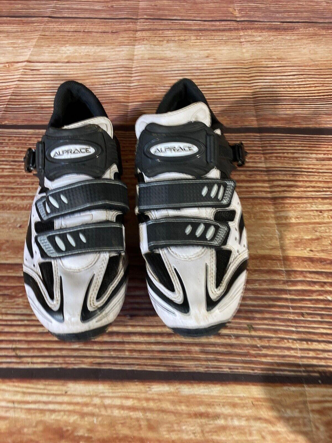 ALPRACE MTB Cycling Shoes Mountain Bike 2 Bolts Size EU41 US7 Mondo 256 cs1201