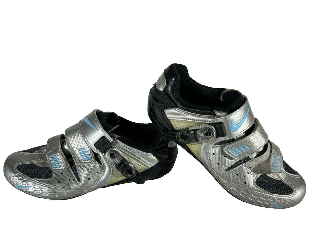 NIKE Carbon Road Cycling Shoes 3 Bolts Ladies EU39 US8 Mondo 245 cs588