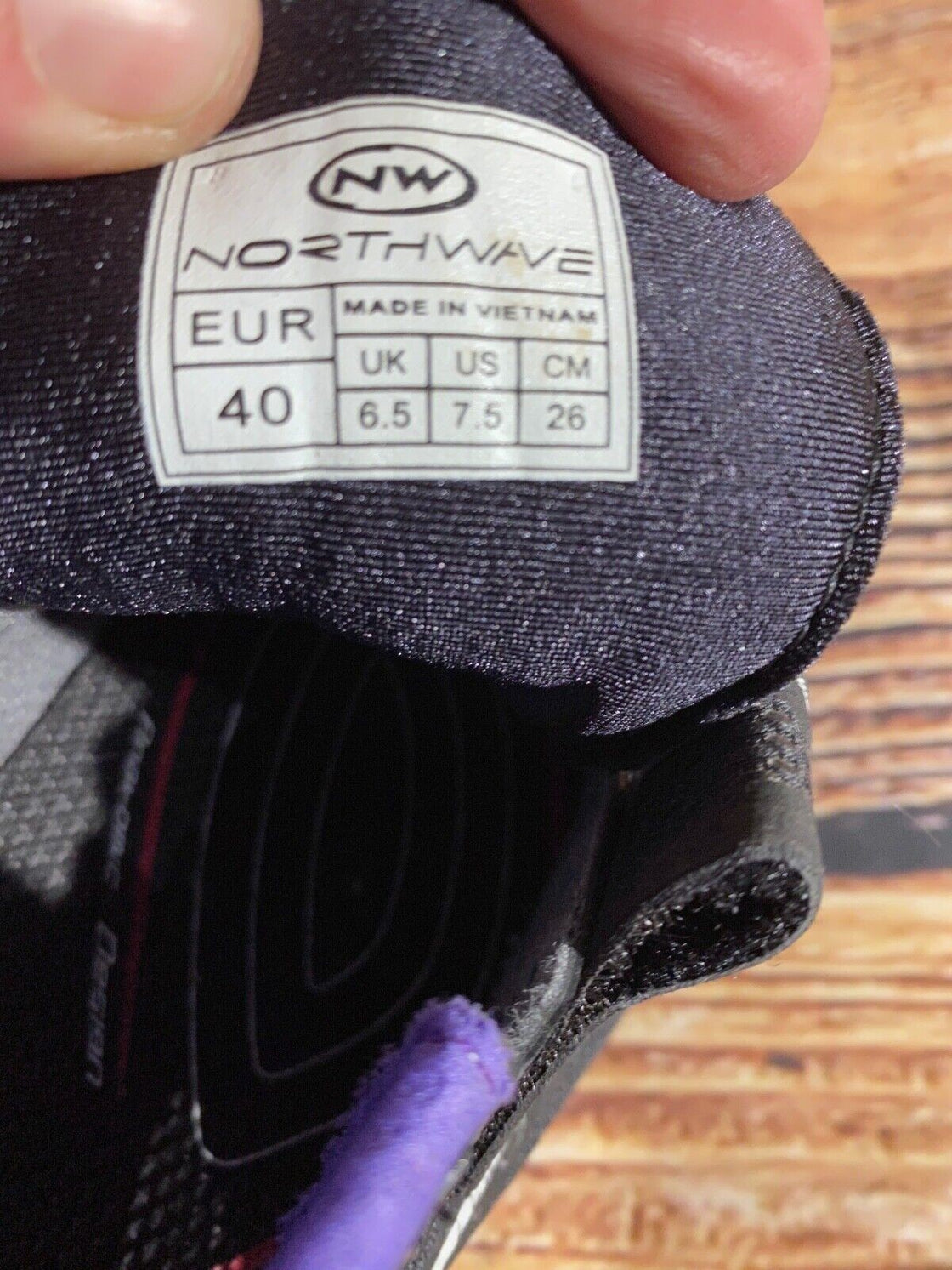 Northwave Cycling MTB Shoes Mountain BikeLadies EU40 US7.5 Mondo 252 cs1102