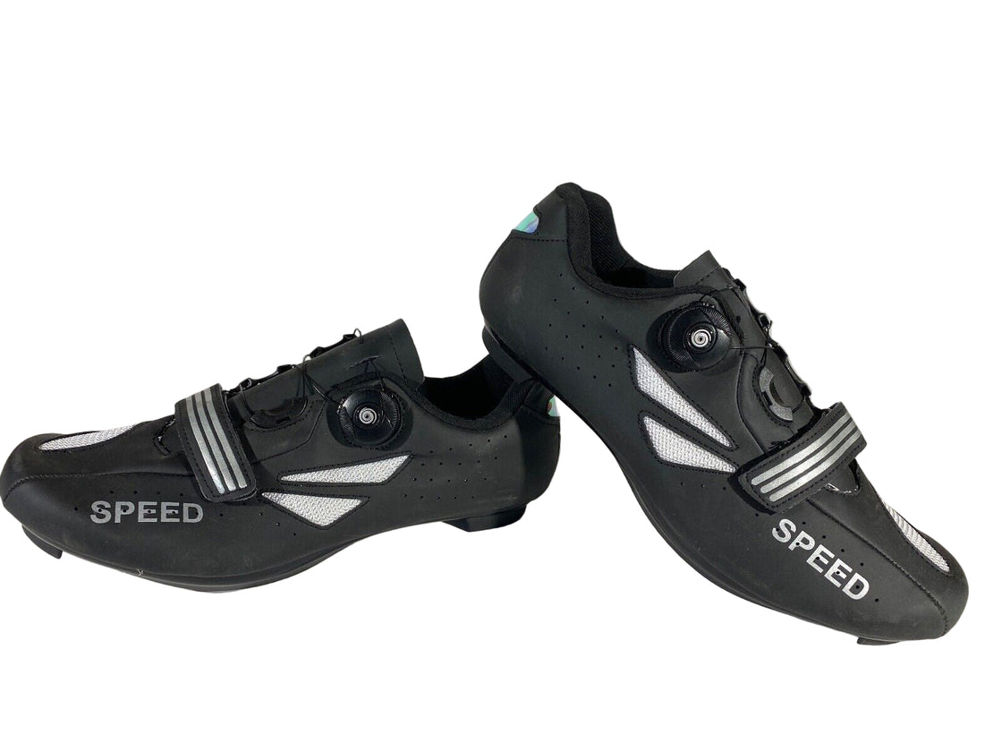 SPEED Road Cycling Shoes 3 Bolts Size EU42 US8 Mondo 268  CS15