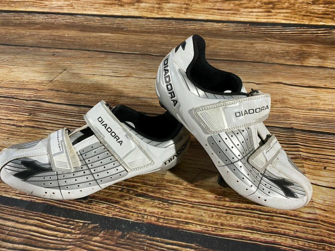 DIADORA Phantom Road Cycling Shoes Clipless Biking Boots Size EU41 US8  cs906