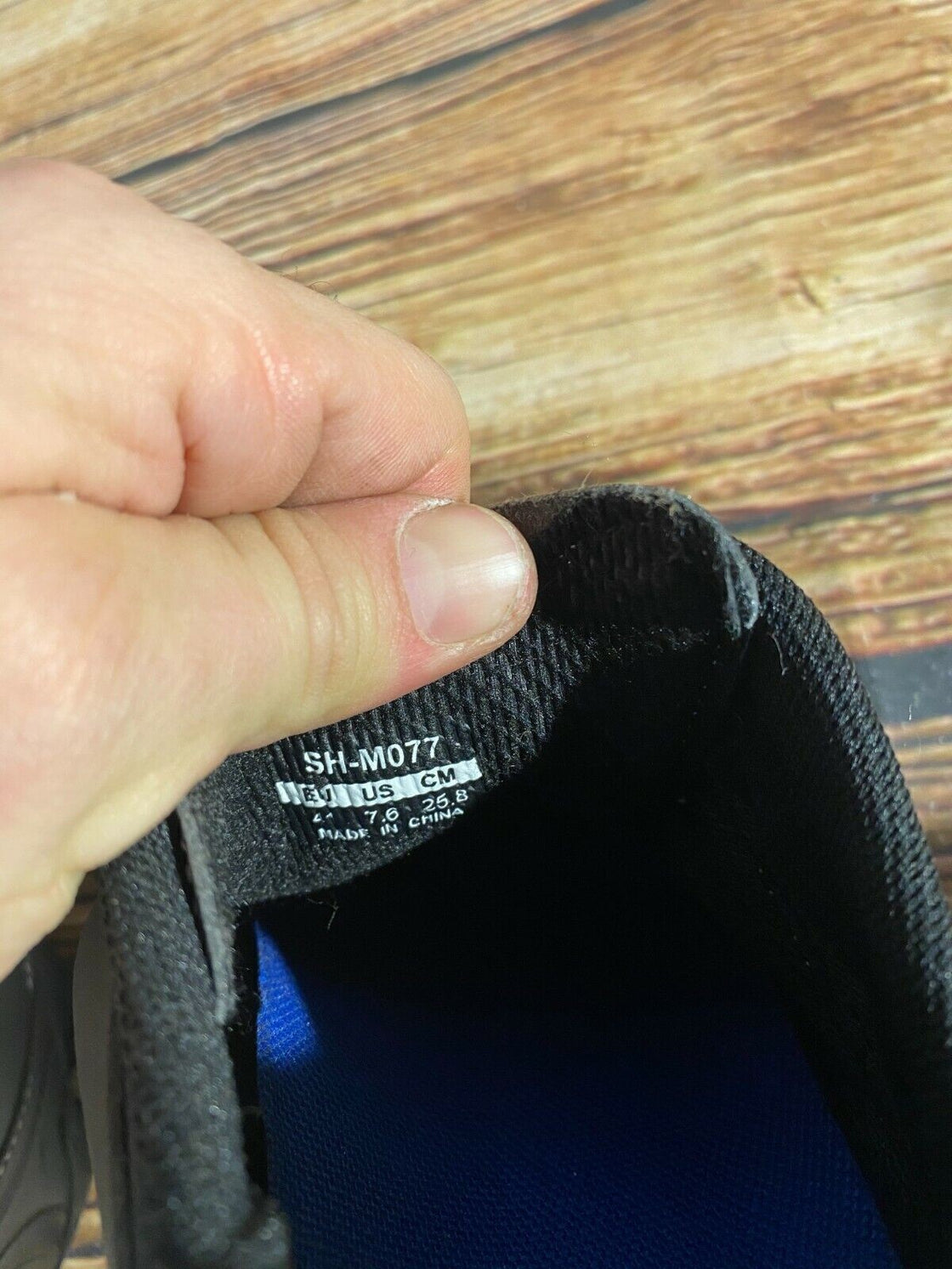 SHIMANO M077 Cycling MTB Shoes Mountain Biking Boots Size EU41  cs1169