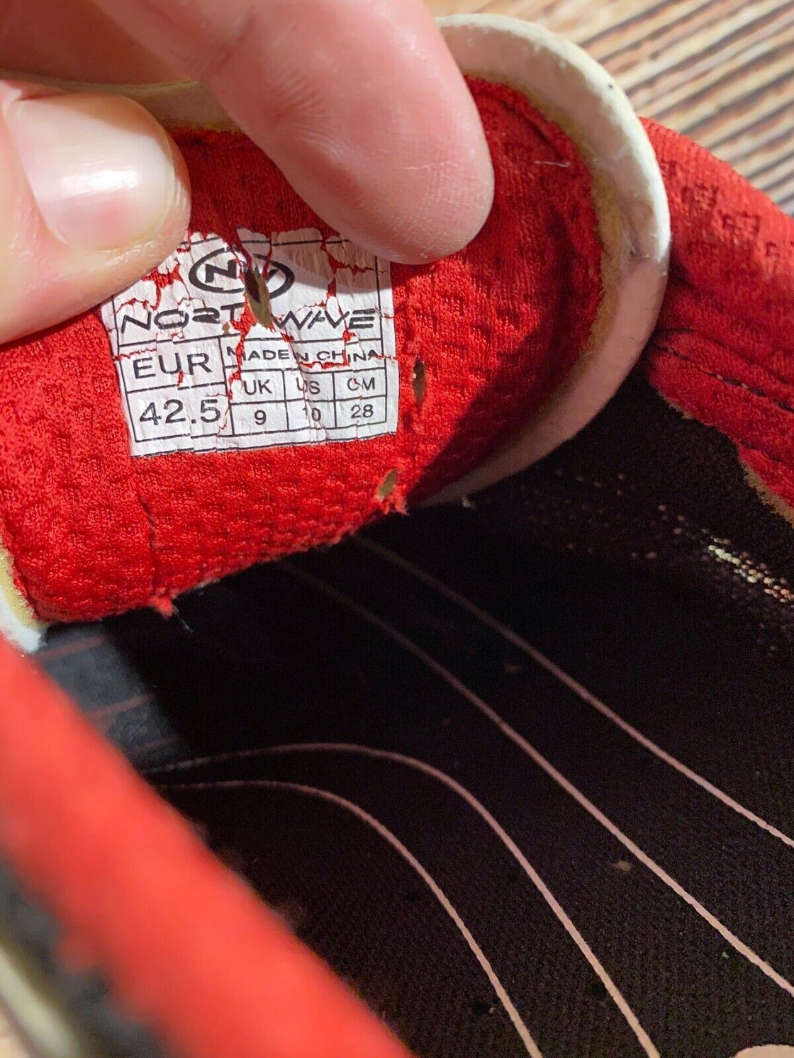 NORTHWAVE Cycling MTB Shoes Mountain Size EU42.5 US10 Mondo 272 cs1080