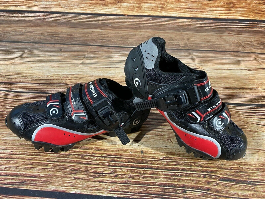 SPECTRA Cycling MTB Shoes Mountain Biking Boots Size EU38 with Cleats cs1217