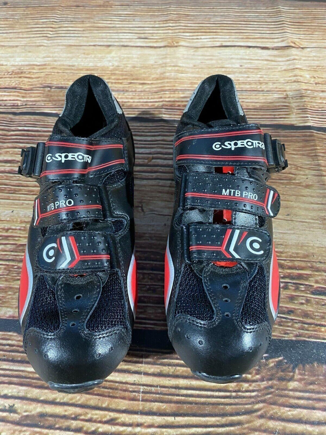SPECTRA Cycling MTB Shoes Mountain Biking Boots Size EU38 with Cleats cs1217