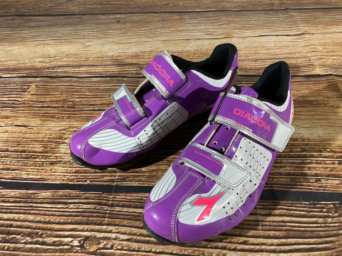 DIADORA Cycling Shoes MTB Mountain Biking Boots Ladies Size EU40 cs1034