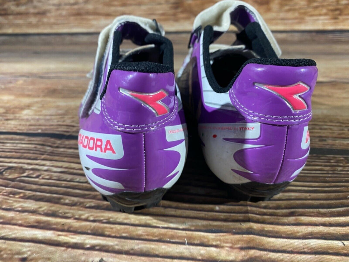 DIADORA Cycling Shoes MTB Mountain Biking Boots Ladies Size EU40 cs1034