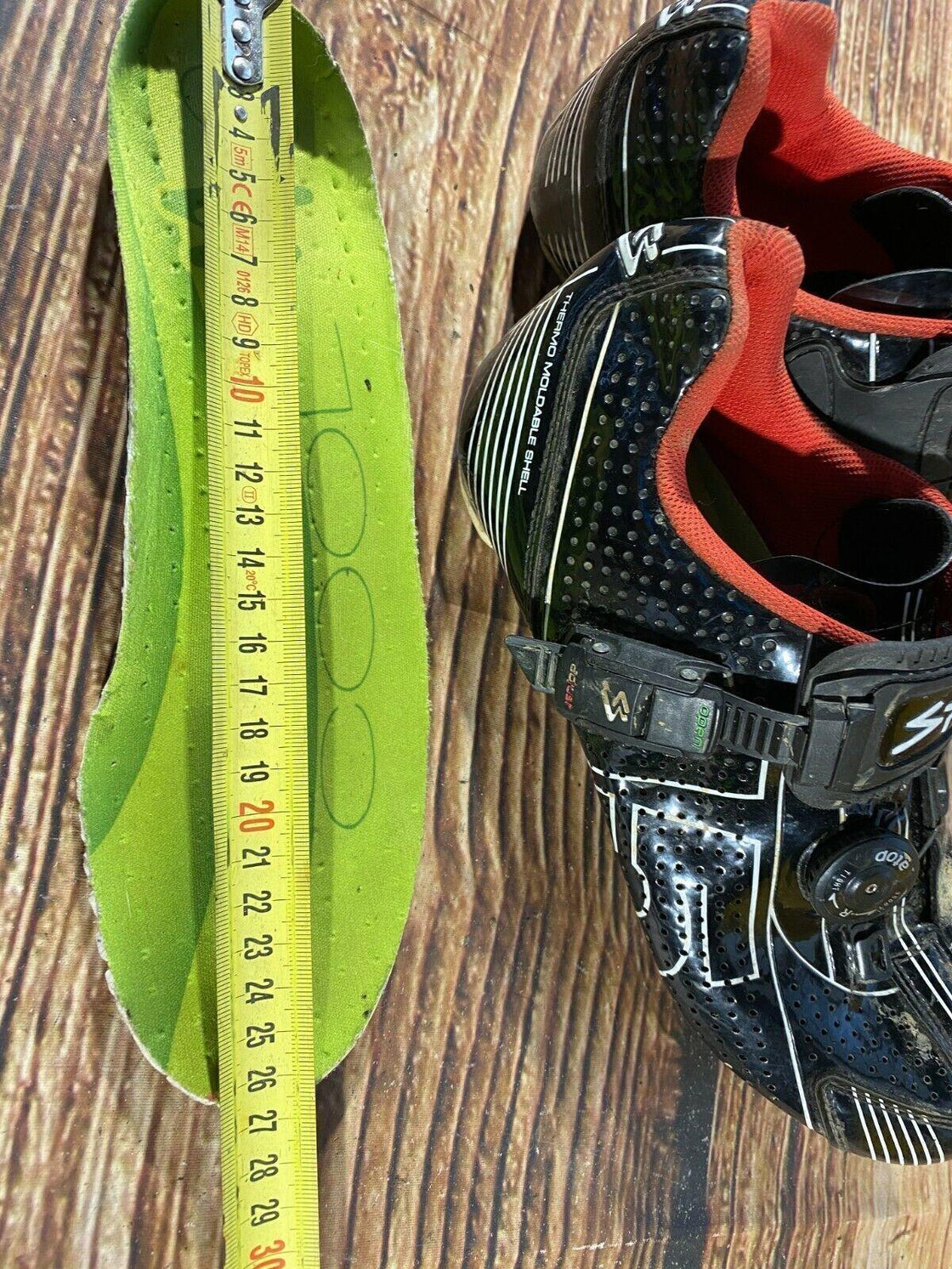 SPIUK Road Cycling Shoes Clipless Biking Boots Size EU42 with Cleats cs737