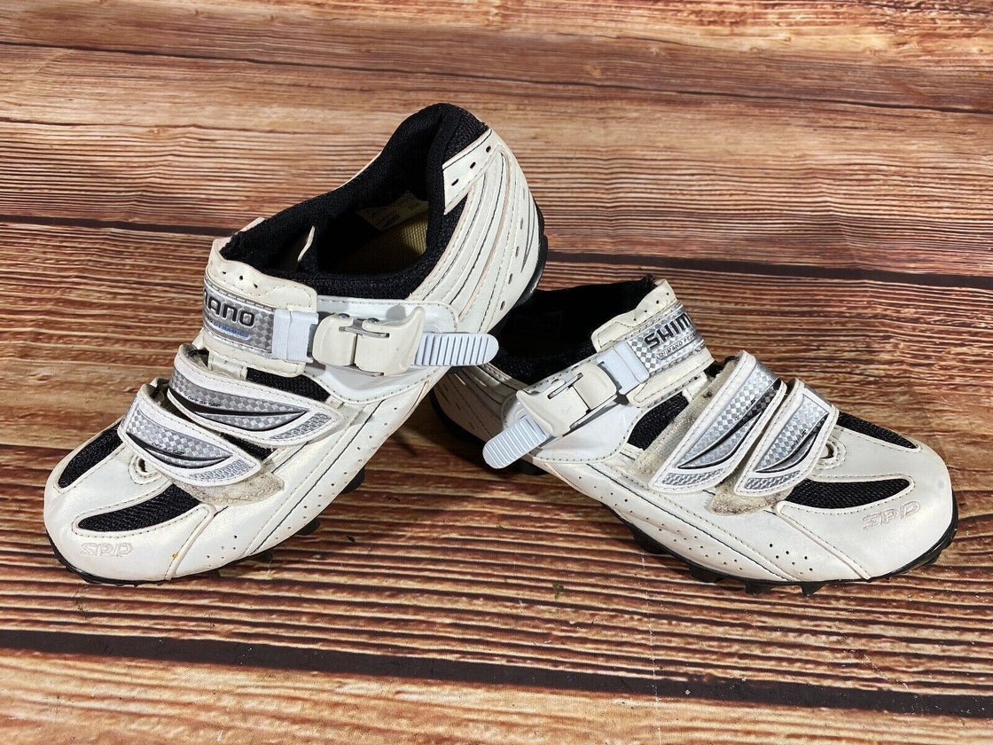 SHIMANO WM62 MTB Cycling Shoes Mountain Bike Ladies EU40 US7.8 Mondo 252 cs1133