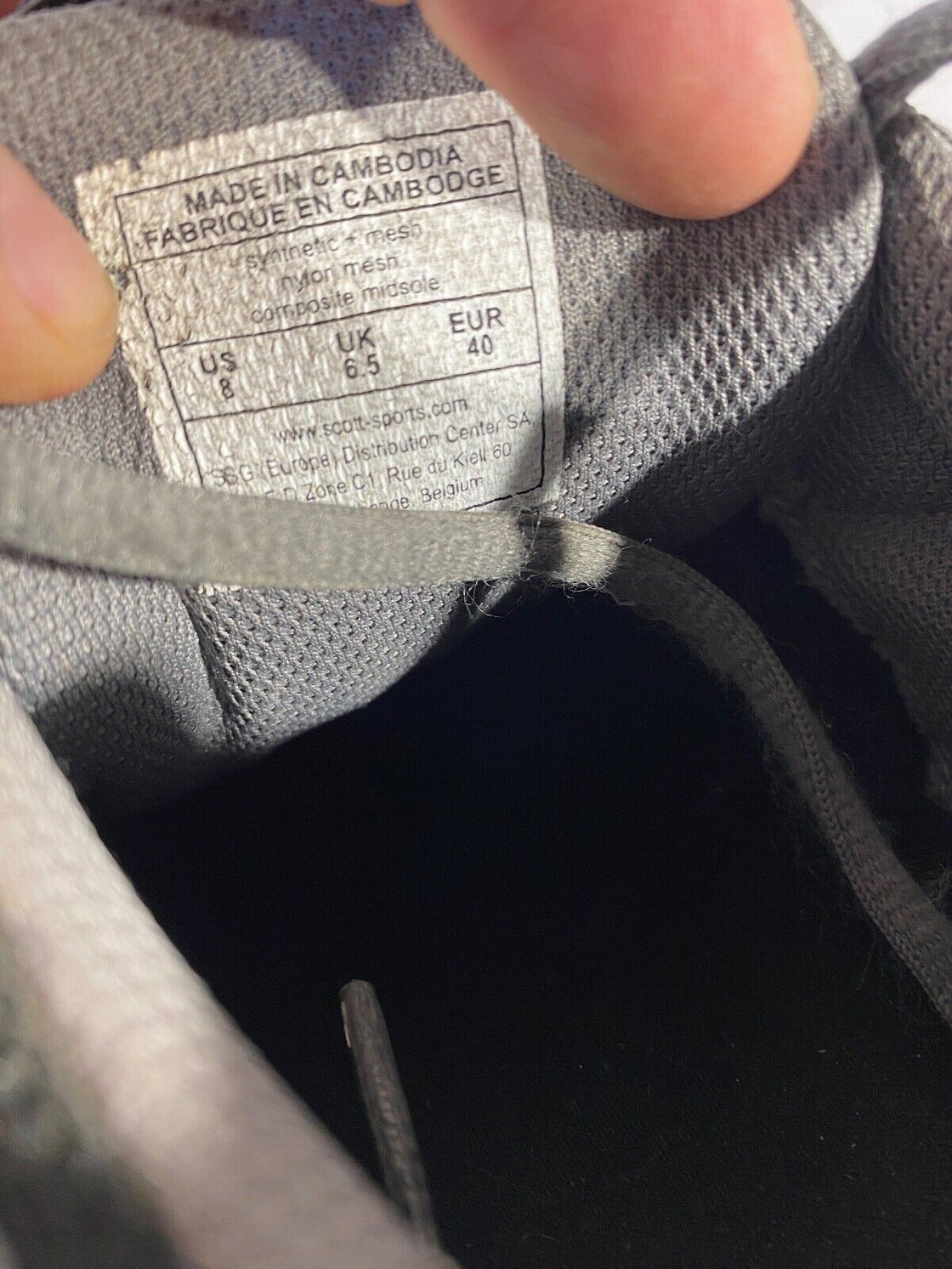 SCOTT Comp MTB Cycling Shoes Mountain Bike Ladies Size EU40 US8 Mondo 256 CS97