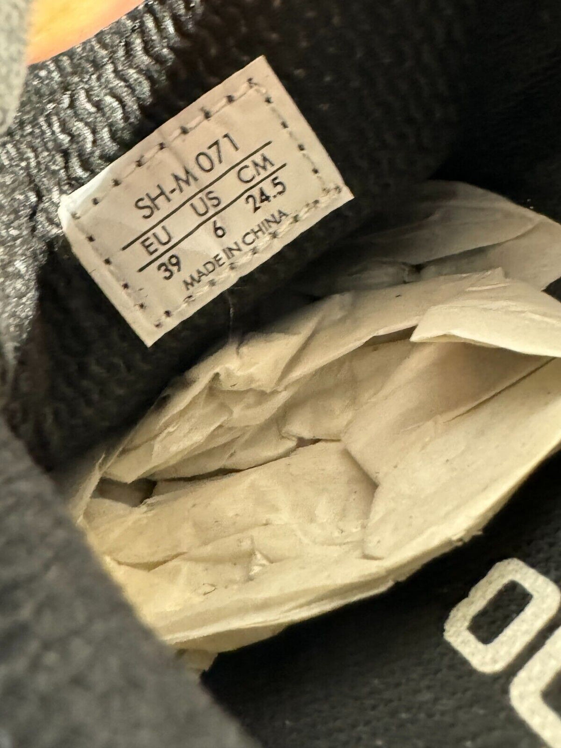 SHIMANO M071 Carbon Cycling MTB Shoes Mountain Bike EU39 US6 Mondo 248 cs350