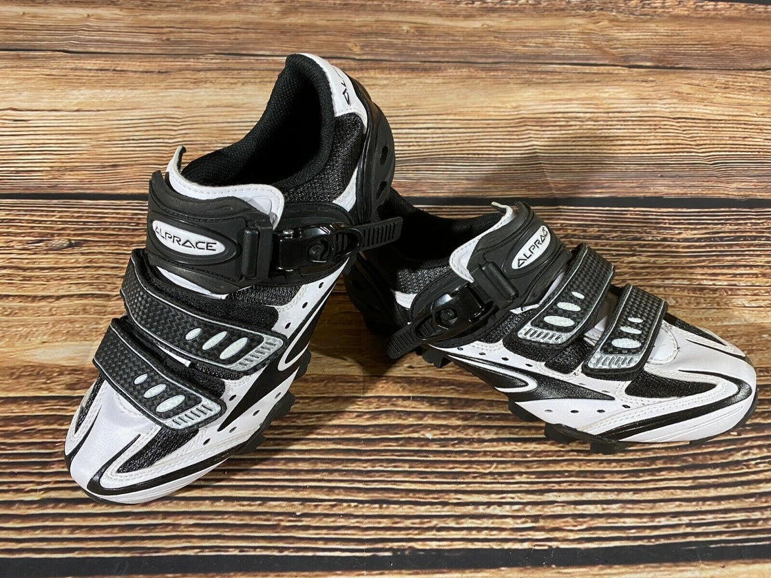 ALPRACE Cycling MTB Shoes Mountain Bike Boots Size EU39 US6.5 Mondo 244 cs1223