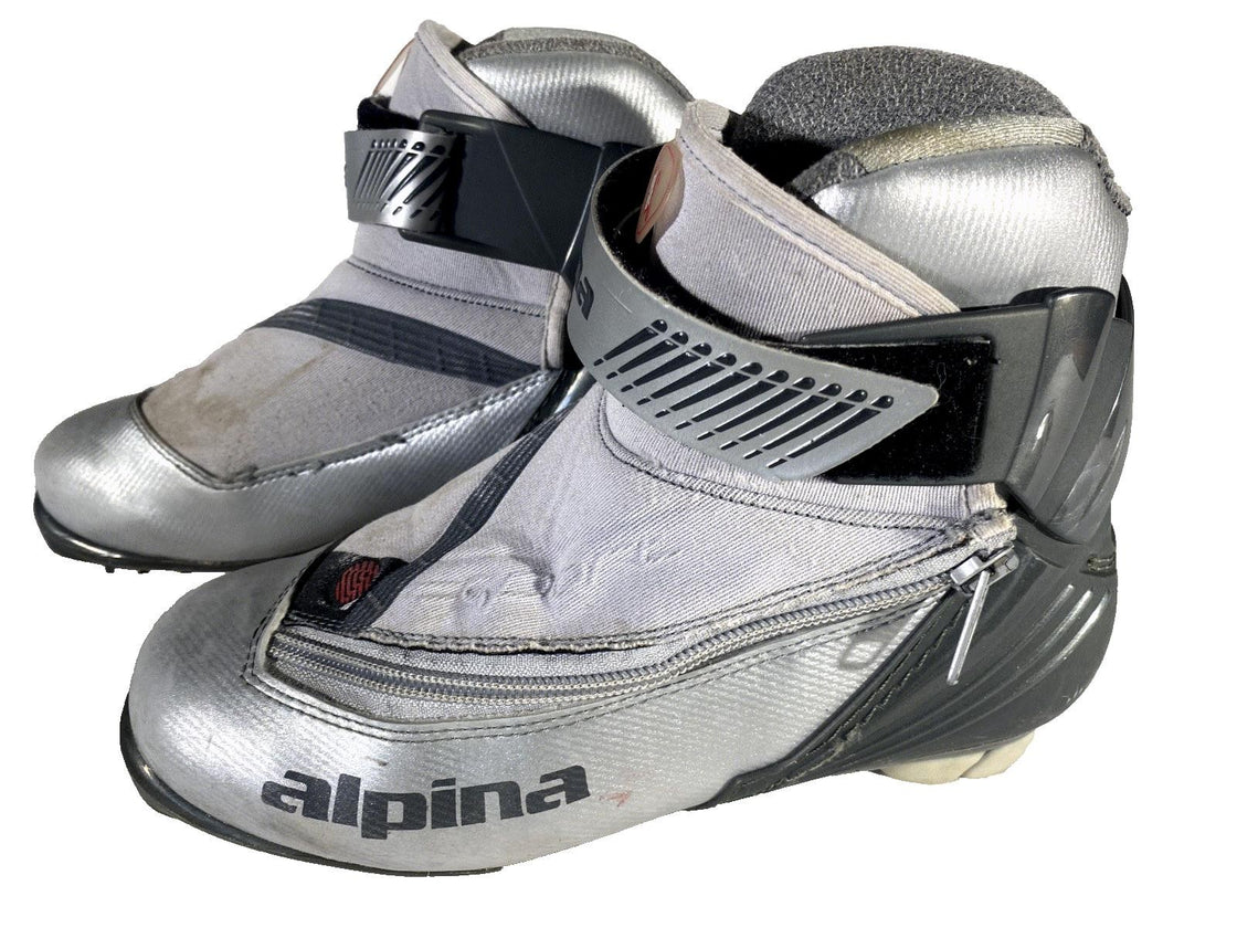 Alpina SP25L Combi Nordic Cross Country Ski Boots Size EU37 US5.5 for NNN 978