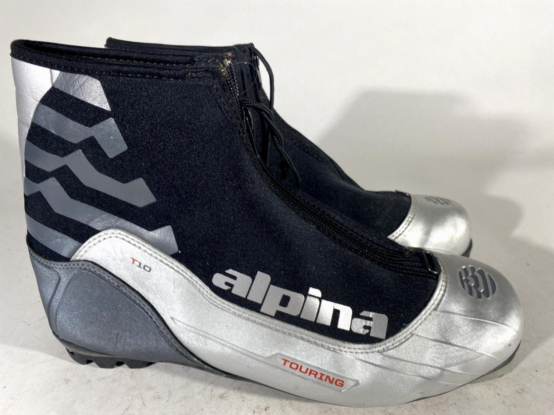 Alpina T10 Nordic Cross Country Ski Boots Size EU46 US12 for NNN 3109