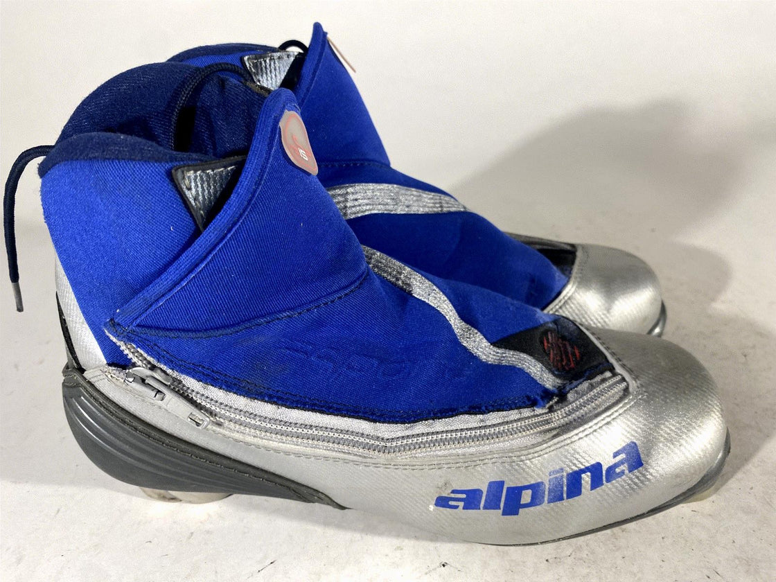 Alpina SP15 Nordic Cross Country Ski Boots Size EU39 US7 for NNN 790