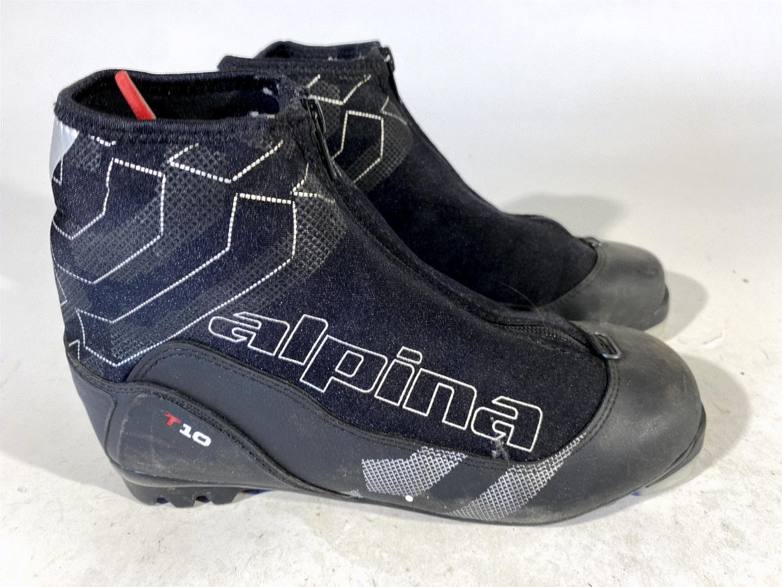 Alpina T10 Nordic Cross Country Ski Boots Size EU39 US7 for NNN 673