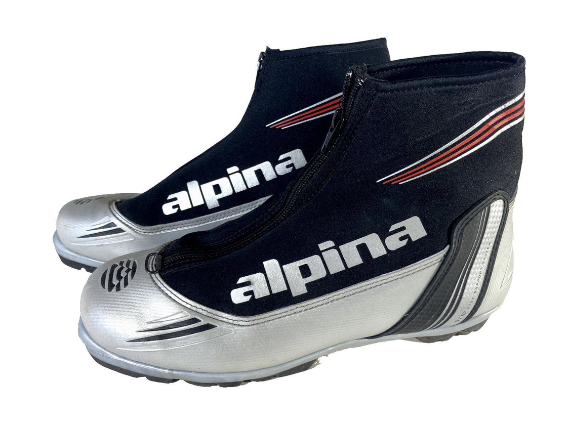 Alpina ST10 Classic Nordic Cross Country Ski Boots Size EU44 US10.5 for NNN 806