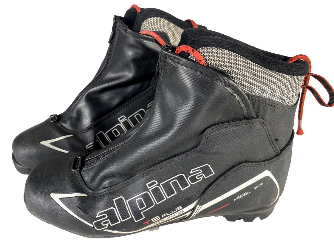 Alpina T5 Plus Touring Nordic Cross Country Ski Boots Size EU39 US7 NNN 2921