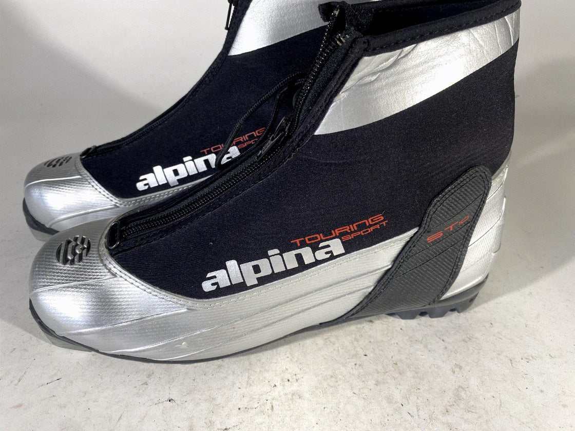 Alpina ST10 Nordic Cross Country Ski Boots Size EU42 US9 for NNN 782