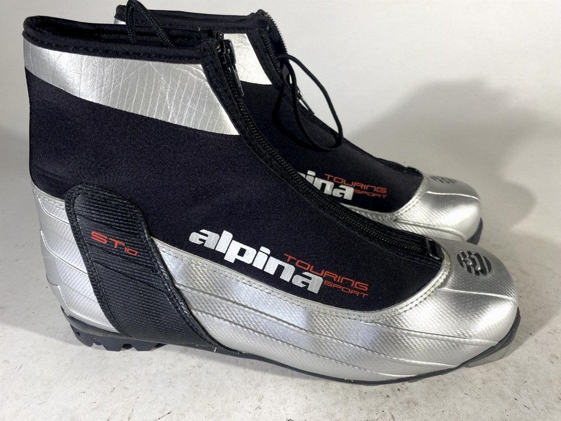 Alpina ST10 Nordic Cross Country Ski Boots Size EU42 US9 for NNN 782