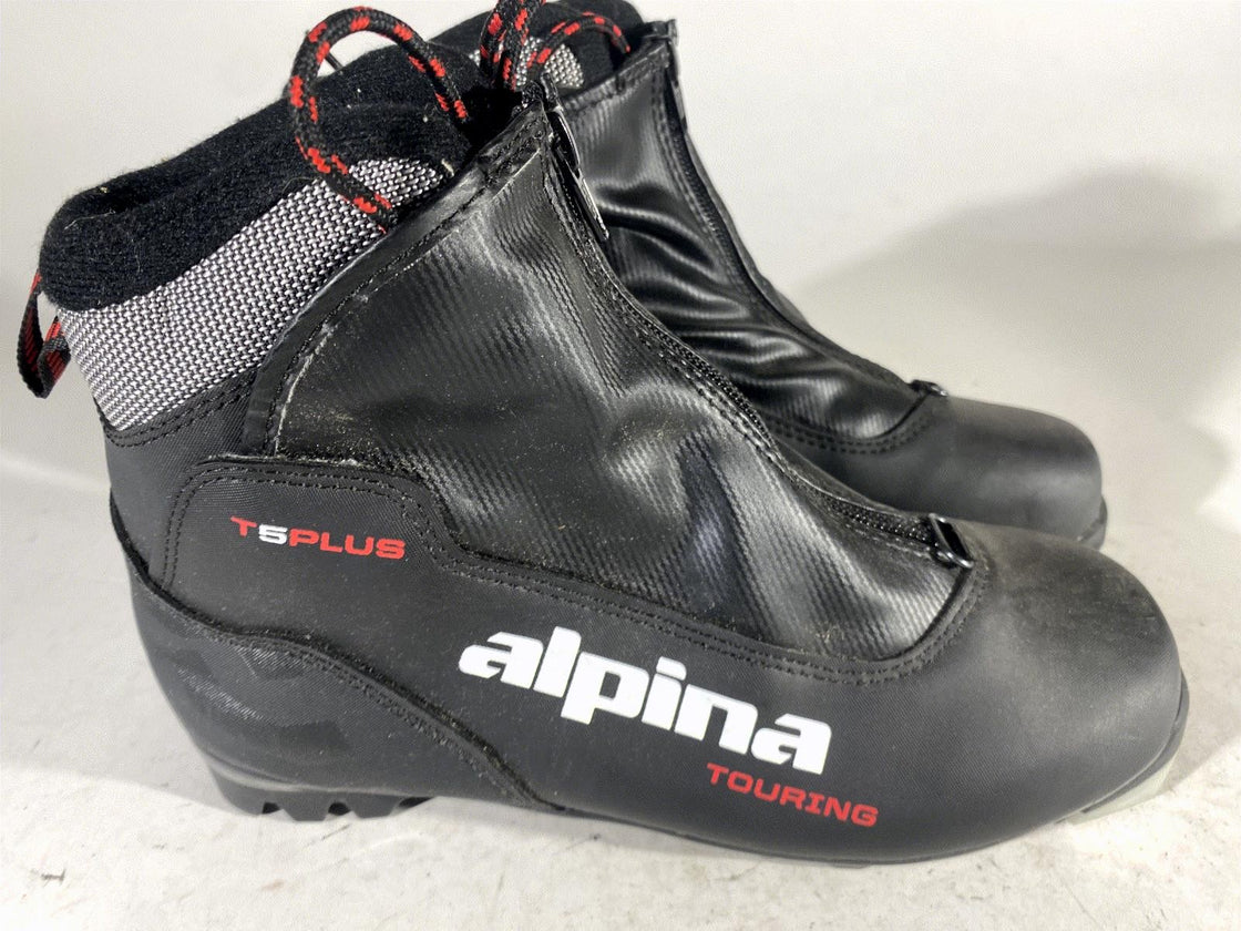 Alpina T5 Plus Nordic Cross Country Ski Boots Size EU38 US6 for NNN bindings 791