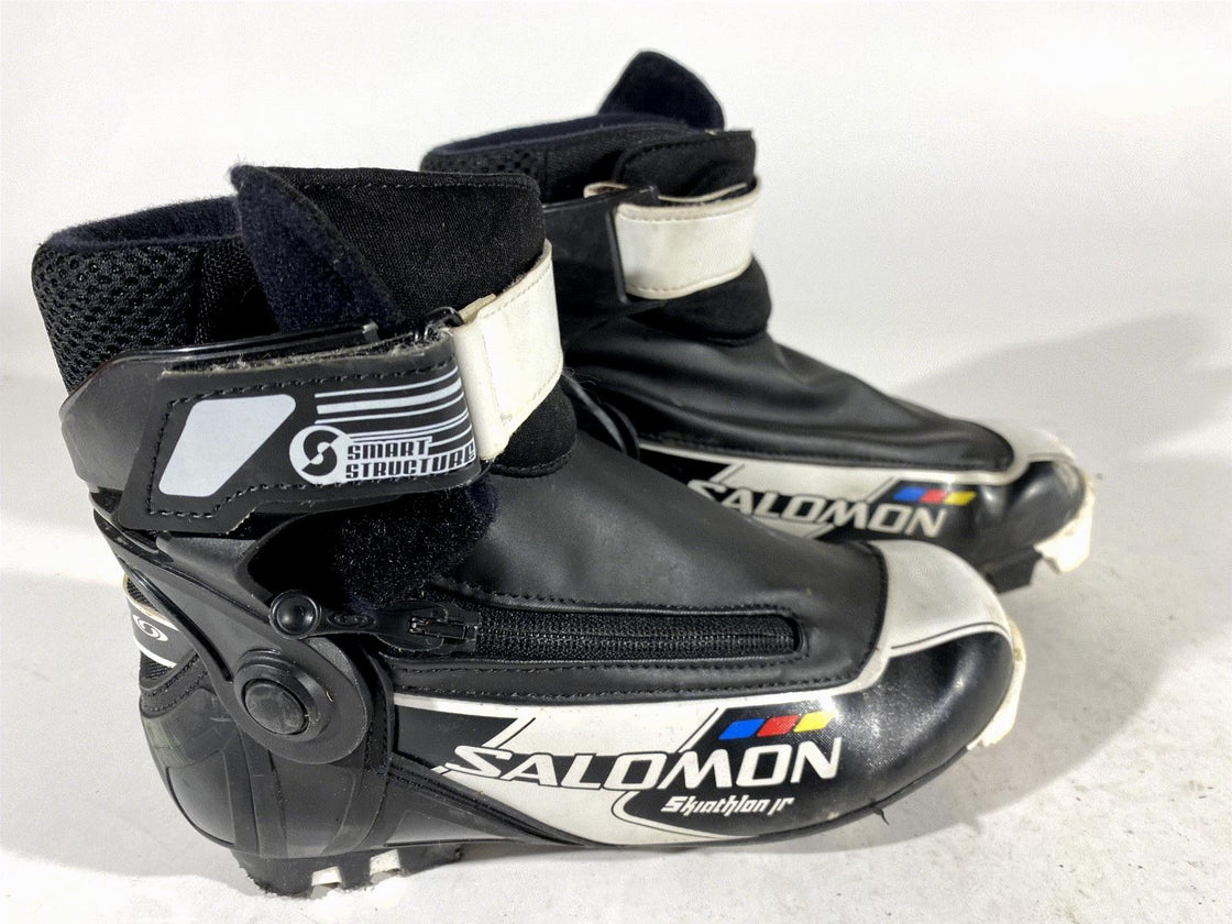 Salomon Kids  Skiathlon Cross Country Ski Boots Size EU35 US3 SNS Pilot S99