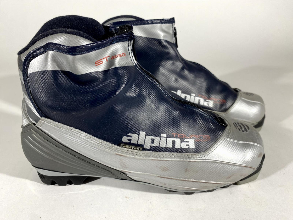 Alpina ST28G Nordic Cross Country Ski Boots Size EU39 US7 for NNN 824