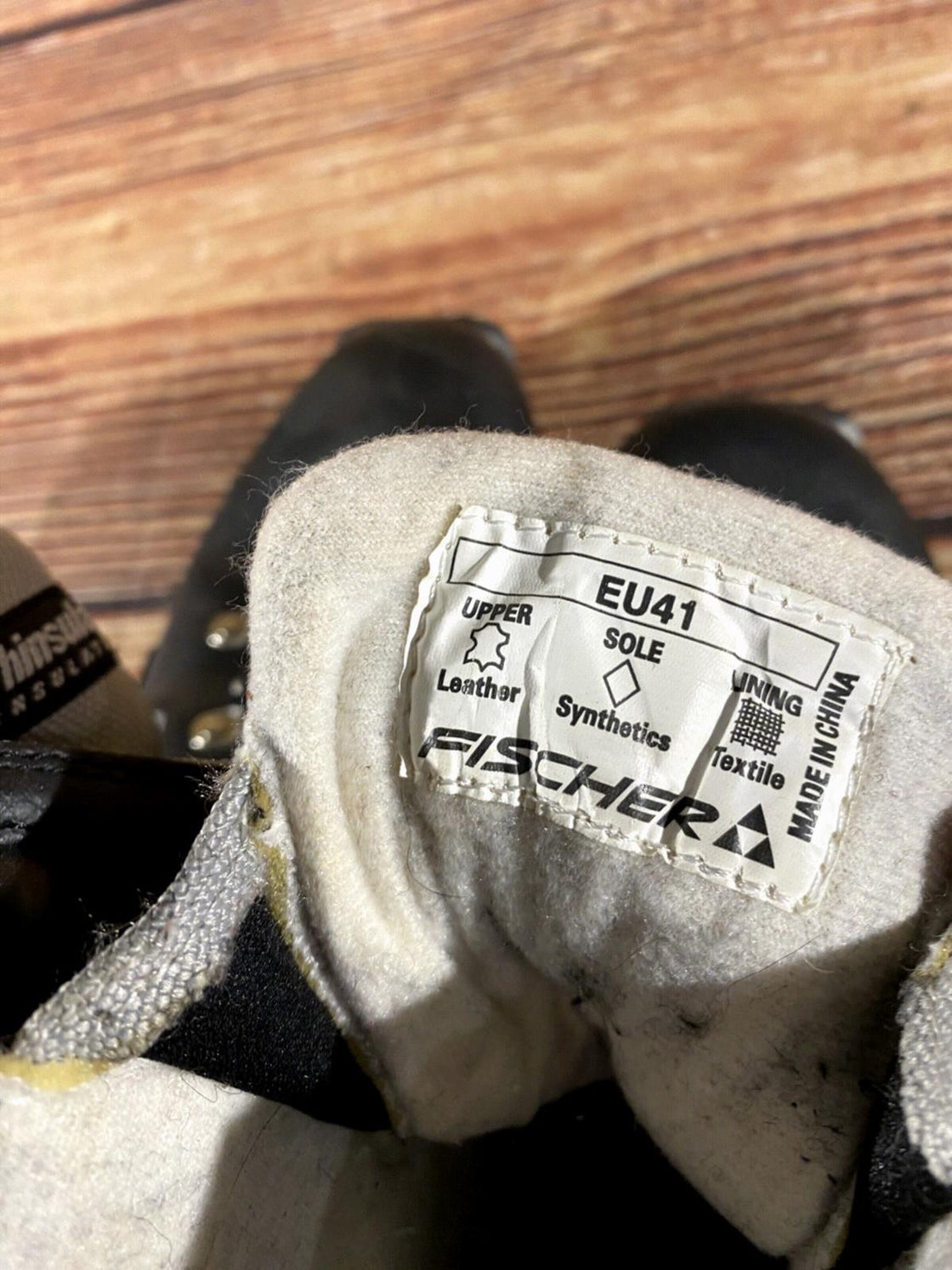 Fischer Nordic Cross Country Ski Boots Size EU41 US8 SNS Profil 1139