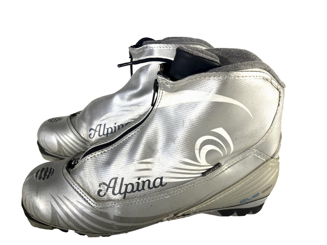 Alpina EVE28G Classic Nordic Cross Country Ski Boots Size EU42 US9.5 for NNN 740