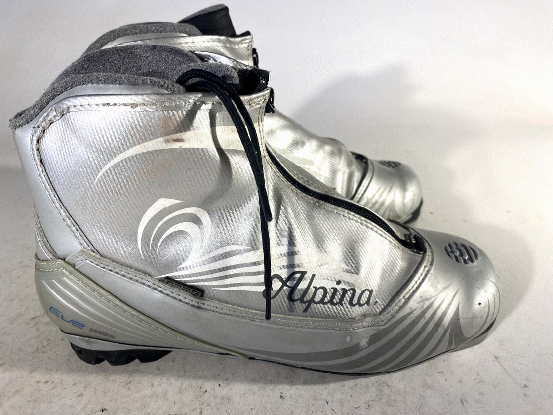 Alpina EVE28G Classic Nordic Cross Country Ski Boots Size EU42 US9.5 for NNN 740