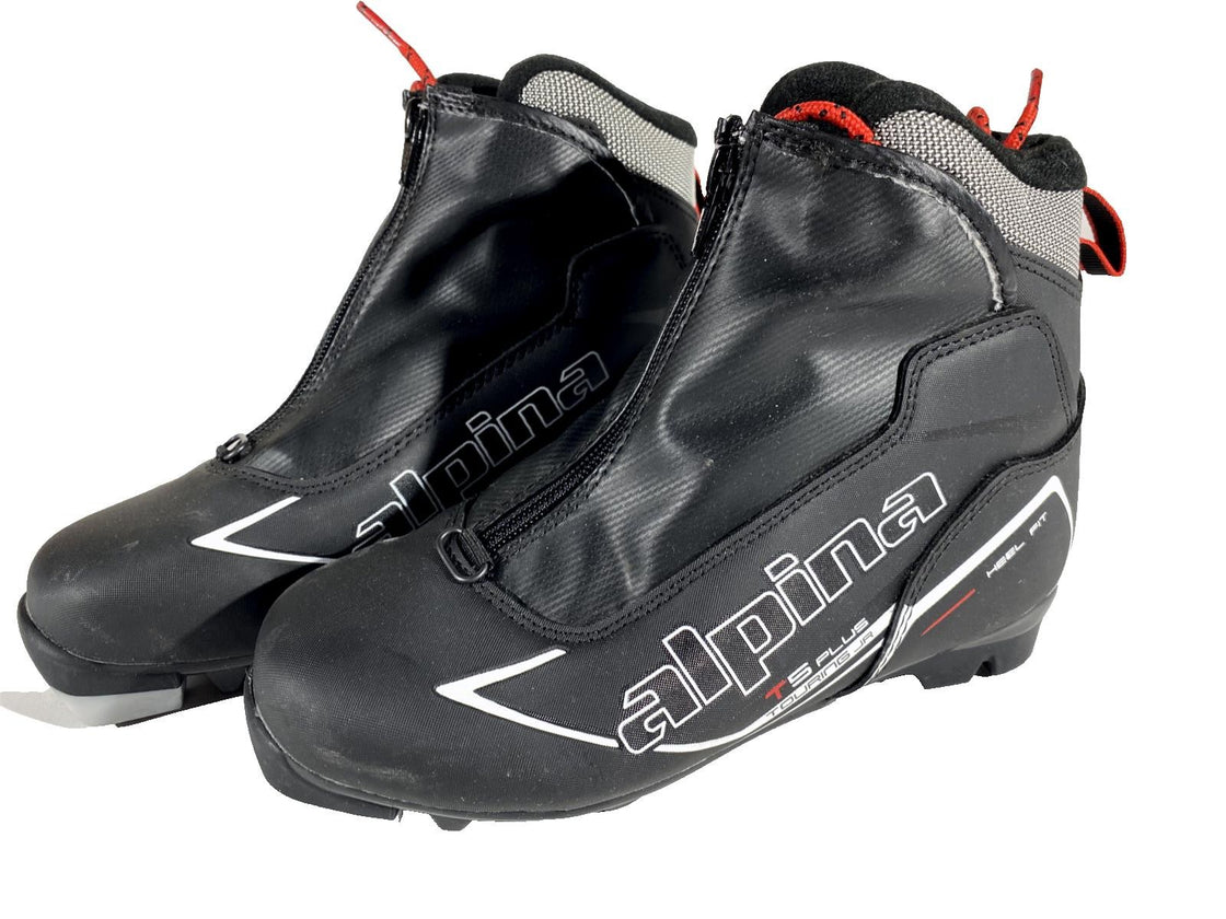 Alpina T5Plus Nordic Cross Country Ski Boots Size EU36 US4.5 for NNN 2965