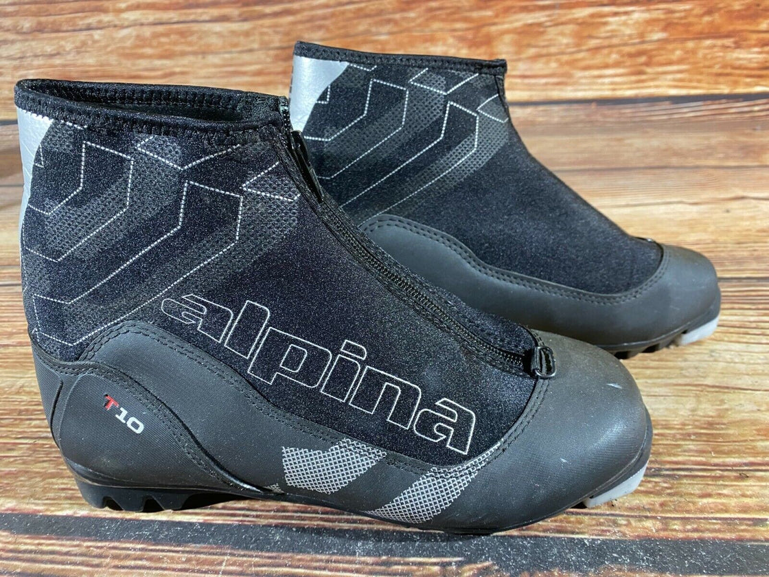 Alpina T10 Nordic Cross Country Ski Boots Size EU39 US7 for NNN 2937