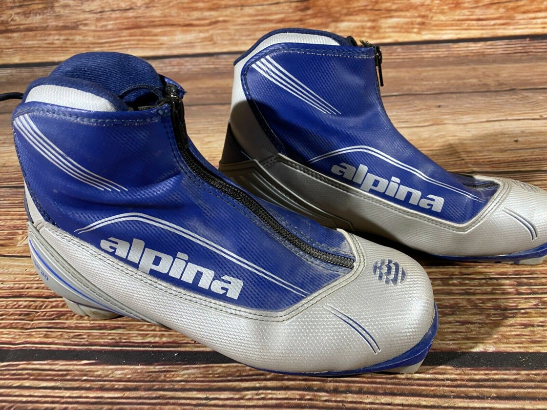 Alpina SP20 Nordic Cross Country Ski Boots Size EU39 US7 for NNN 3049