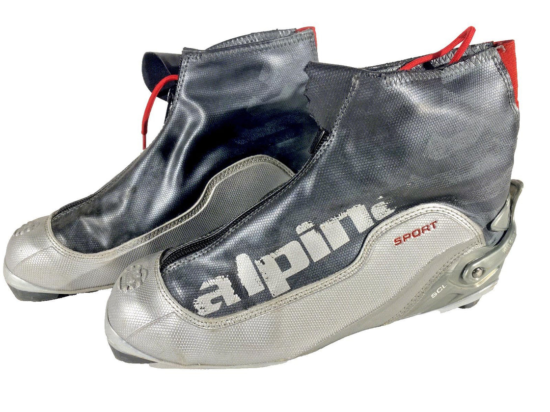 Alpina SCL Nordic Cross Country Ski Boots Size EU40 US7.5 for NNN 3065