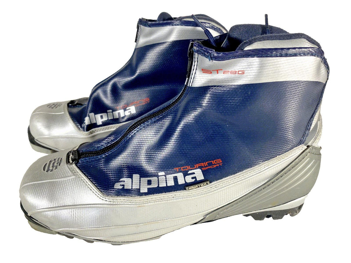Alpina ST28G Nordic Cross Country Ski Boots Size EU43 US9.5 for NNN 746