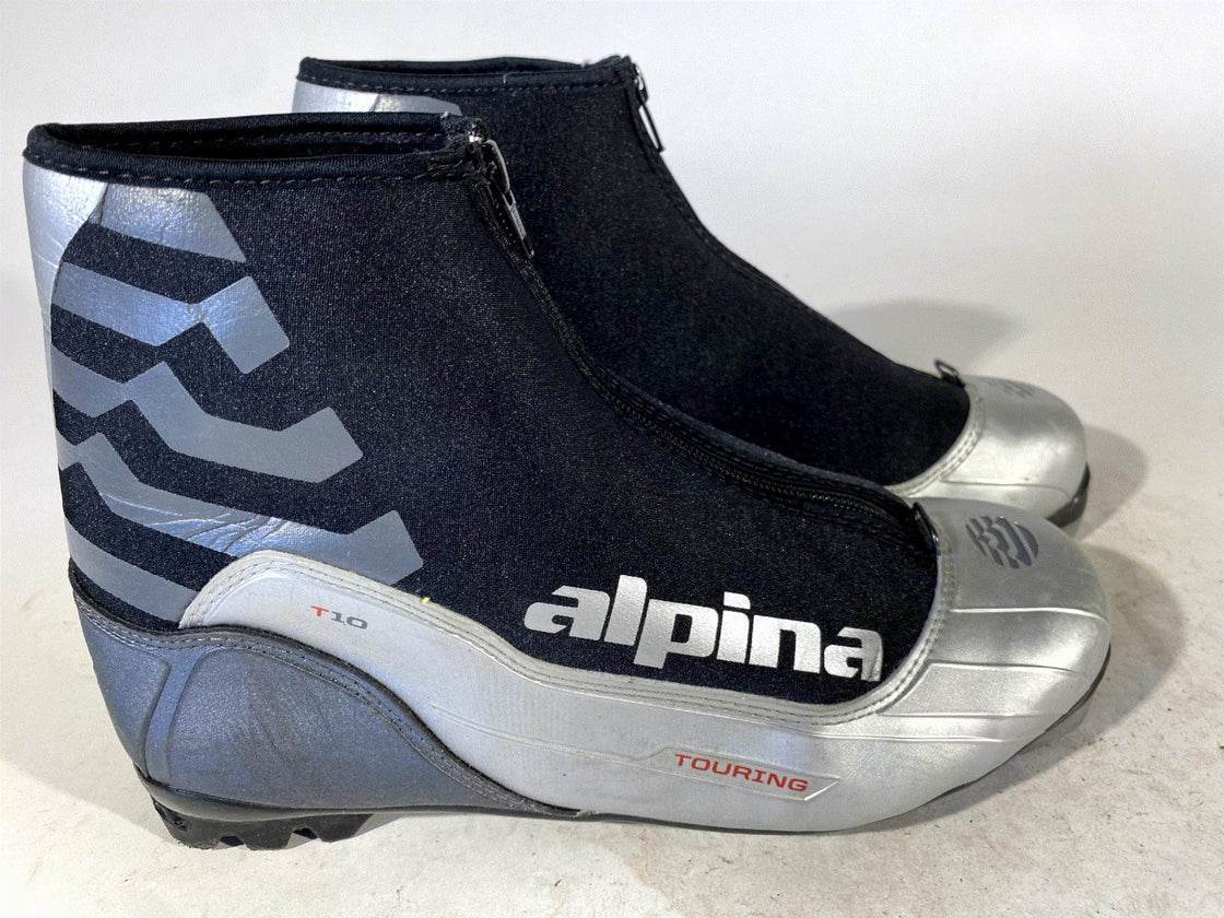 Alpina T10 Nordic Cross Country Ski Boots Size EU42 US9 for NNN 1015