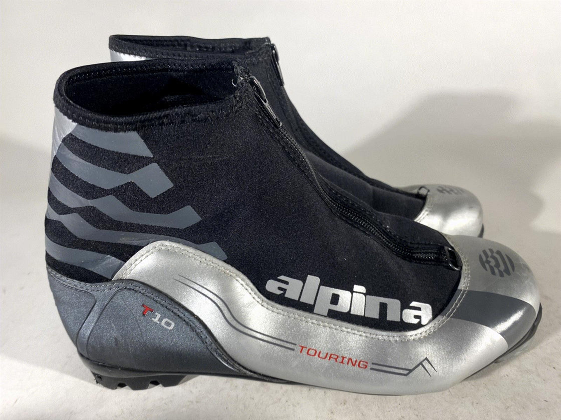 Alpina T10 Nordic Cross Country Ski Boots Size EU42 US9 for NNN 771