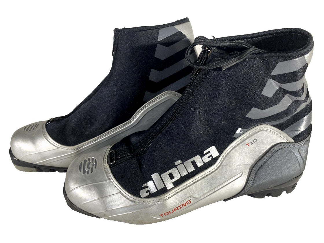 Alpina T10 Nordic Cross Country Ski Boots Size EU40 US7.5 for NNN 798