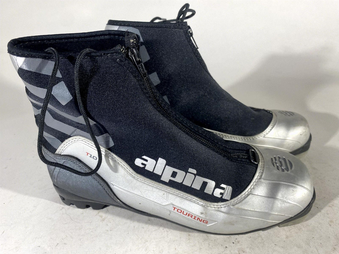 Alpina T10 Nordic Cross Country Ski Boots Size EU40 US7.5 for NNN 798