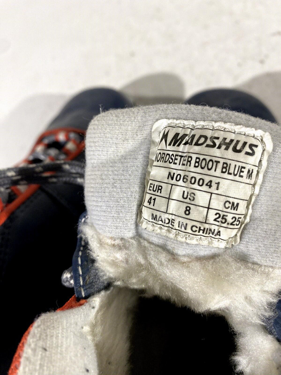 Madshus Nordseter Nordic Cross Country Ski Boots Size EU41 US8 for NNN 1995