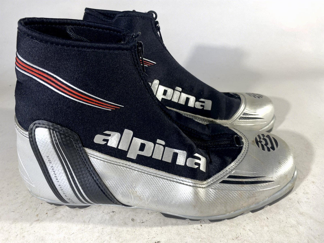 Alpina ST10 Classic Nordic Cross Country Ski Boots Size EU44 US10.5 for NNN 886