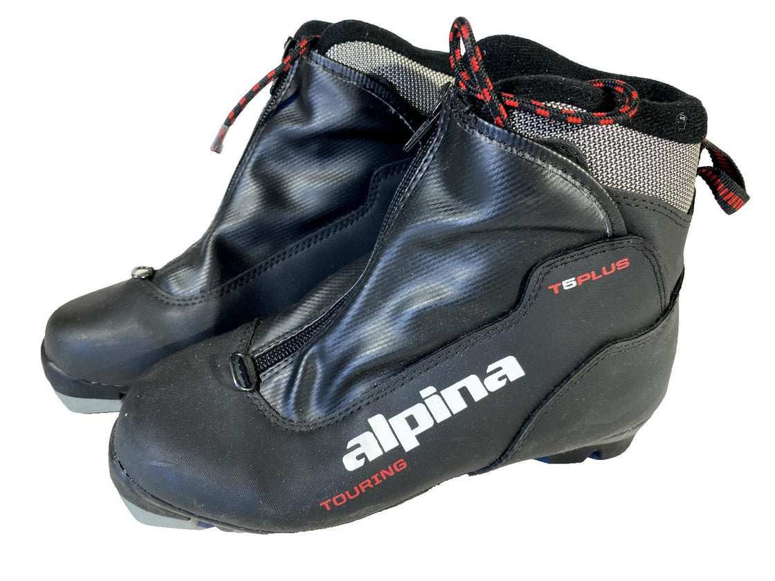 Alpina T5Plus Nordic Cross Country Ski Boots Size EU36 US4.5 for NNN 879