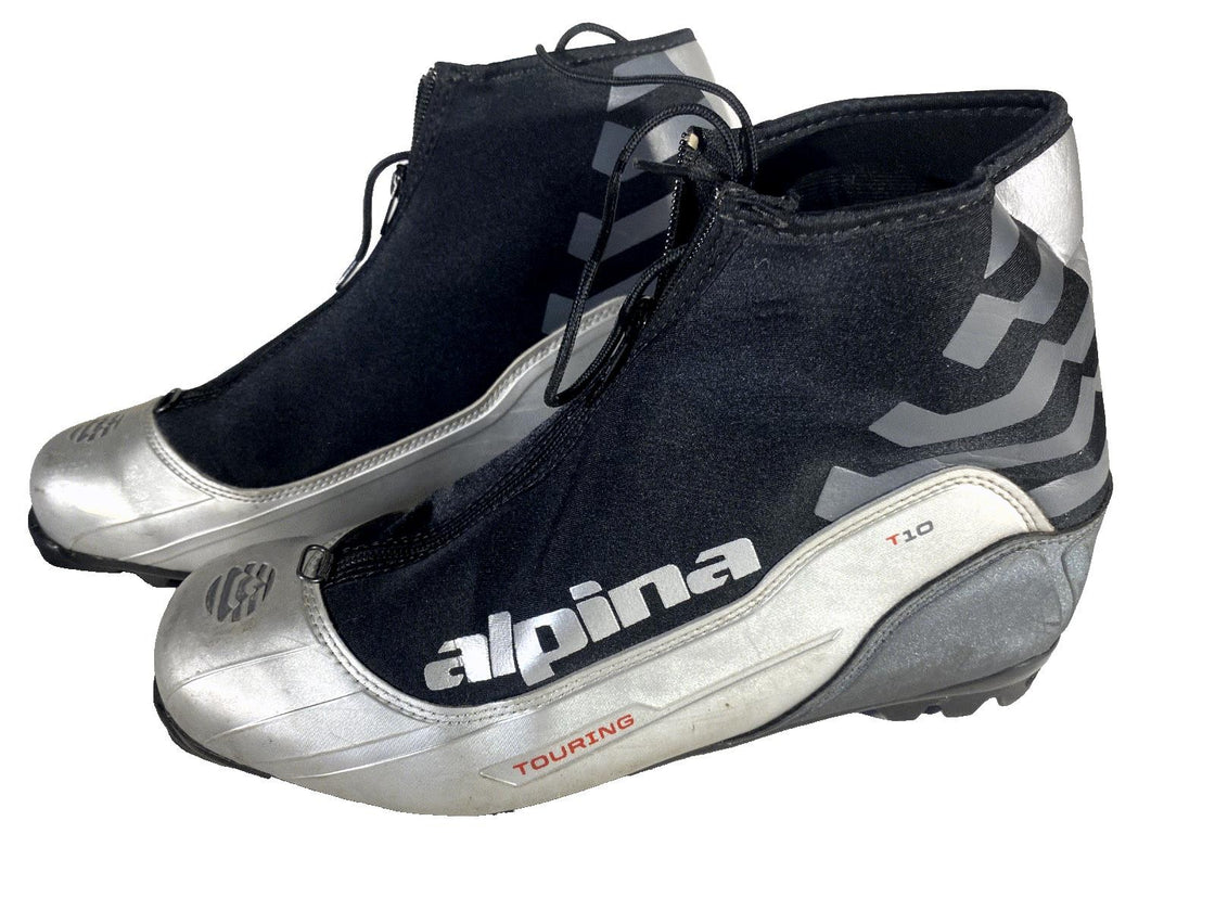 Alpina T10 Touring Nordic Cross Country Ski Boots Size EU45 US11.5 for NNN 3102