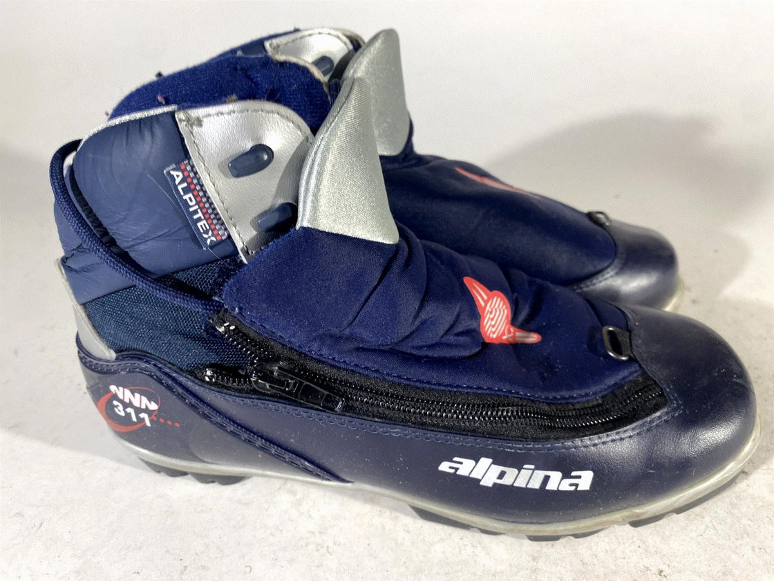 Alpina 311 Nordic Cross Country Ski Boots Size EU39 US7 for NNN 838