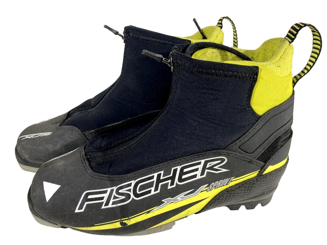 Fischer XJ Sprint Nordic Cross Country Ski Boots Size EU39 US7 NNN 1542